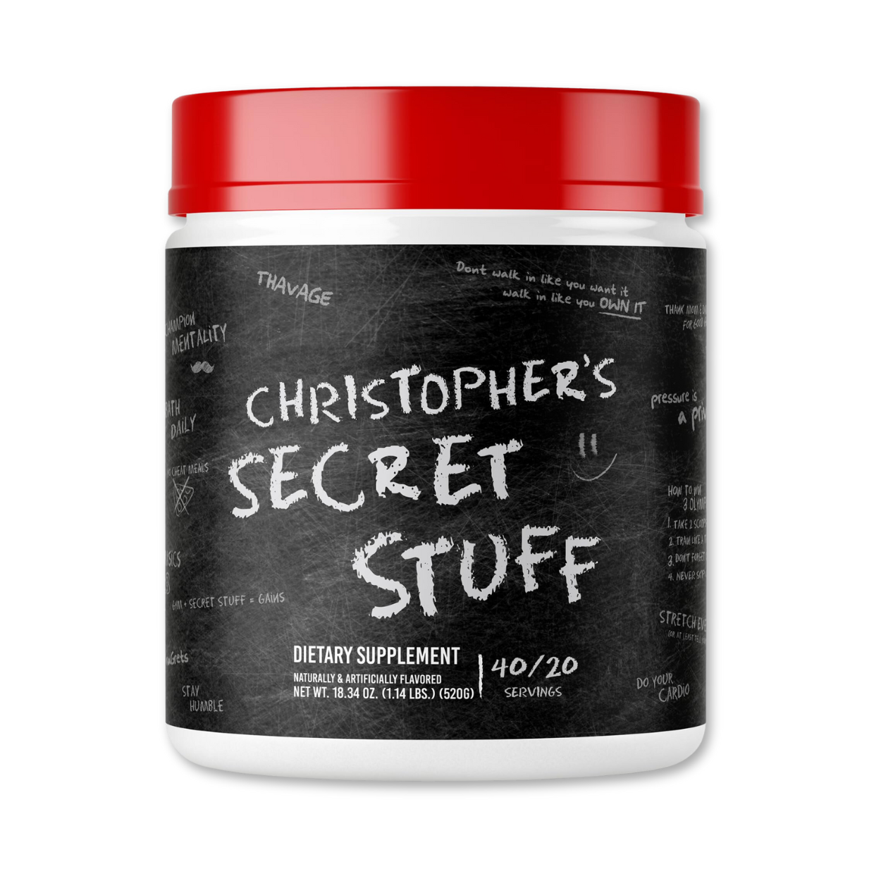 Raw Nutrition - Christopher's Secret Stuff