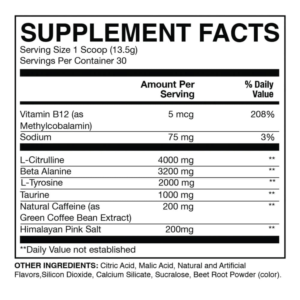 Raw Nutrition - Essential Pre Limited Edition