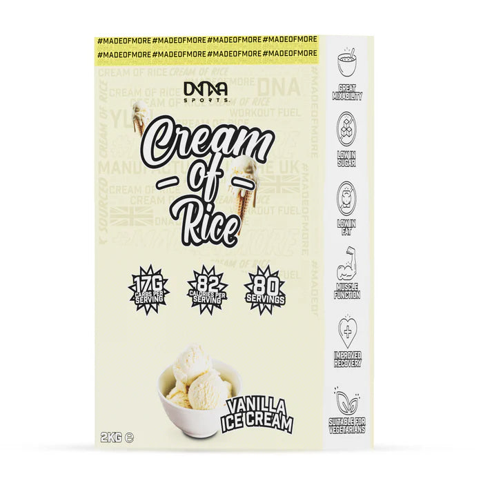 DNA Sports - Cream of Rice 2kg