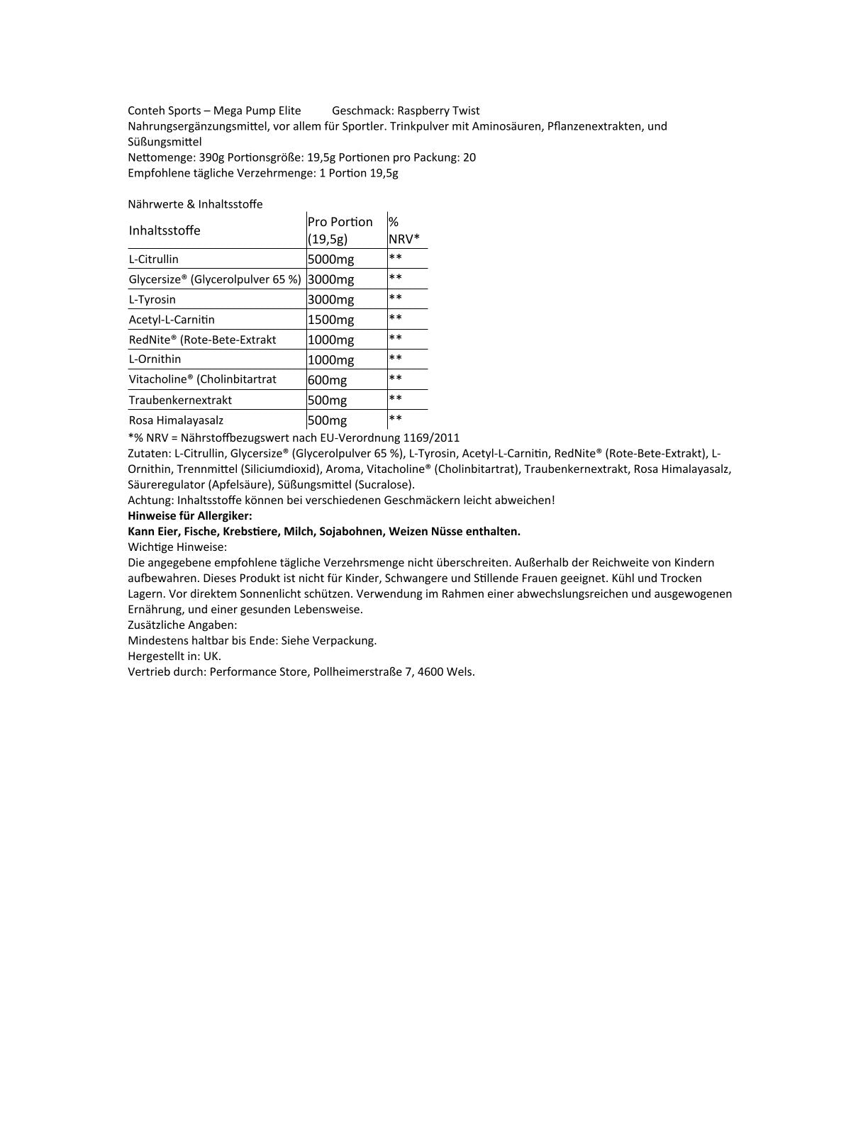 Conteh Booster Bundle