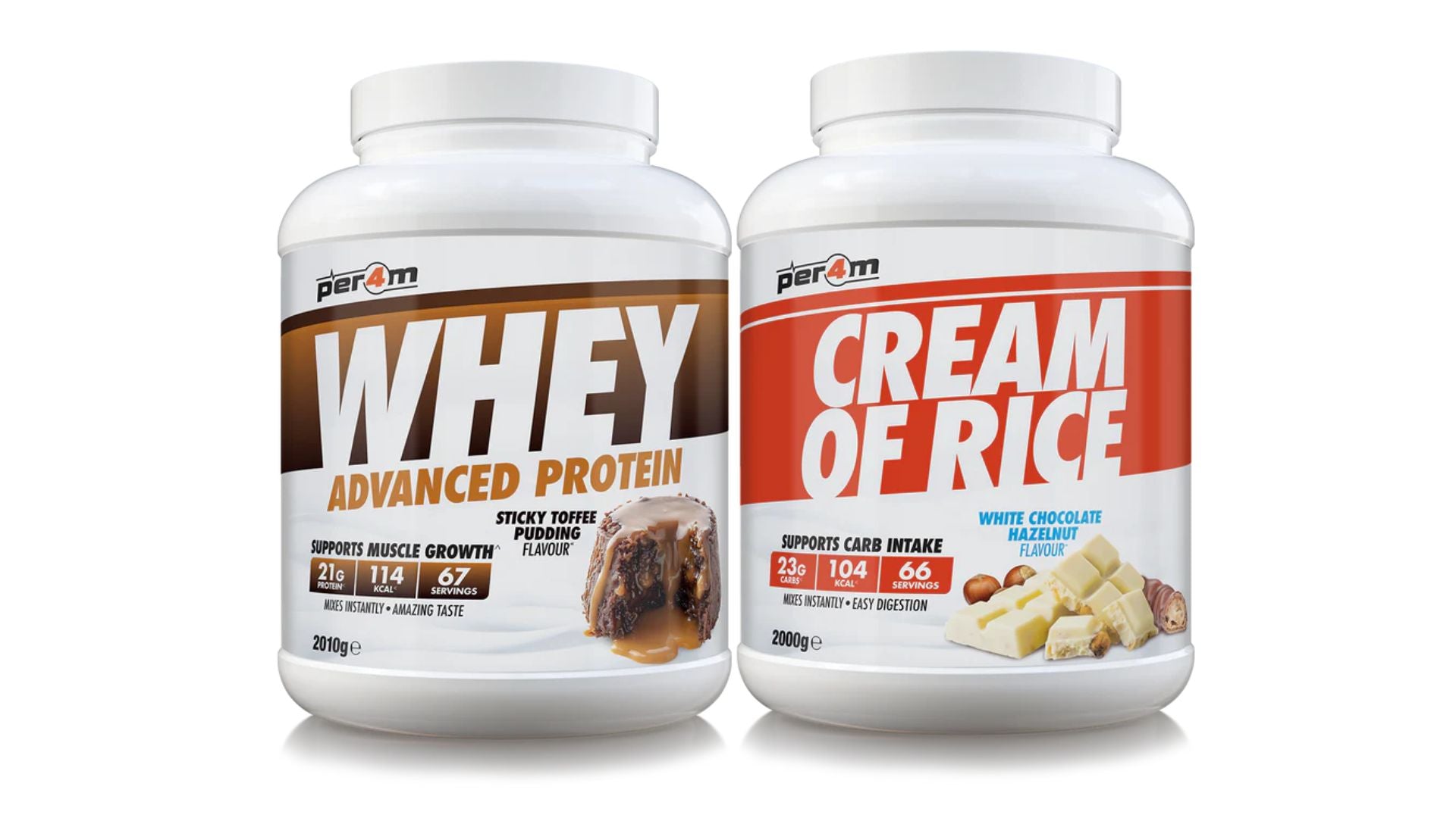 Per4m - Whey & Cream of RIce Bundle