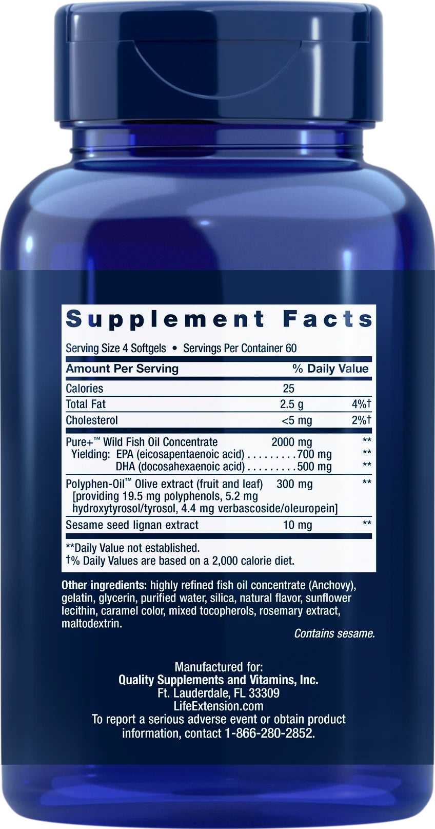Life Extension - Super Omega-3 EPA/DHA