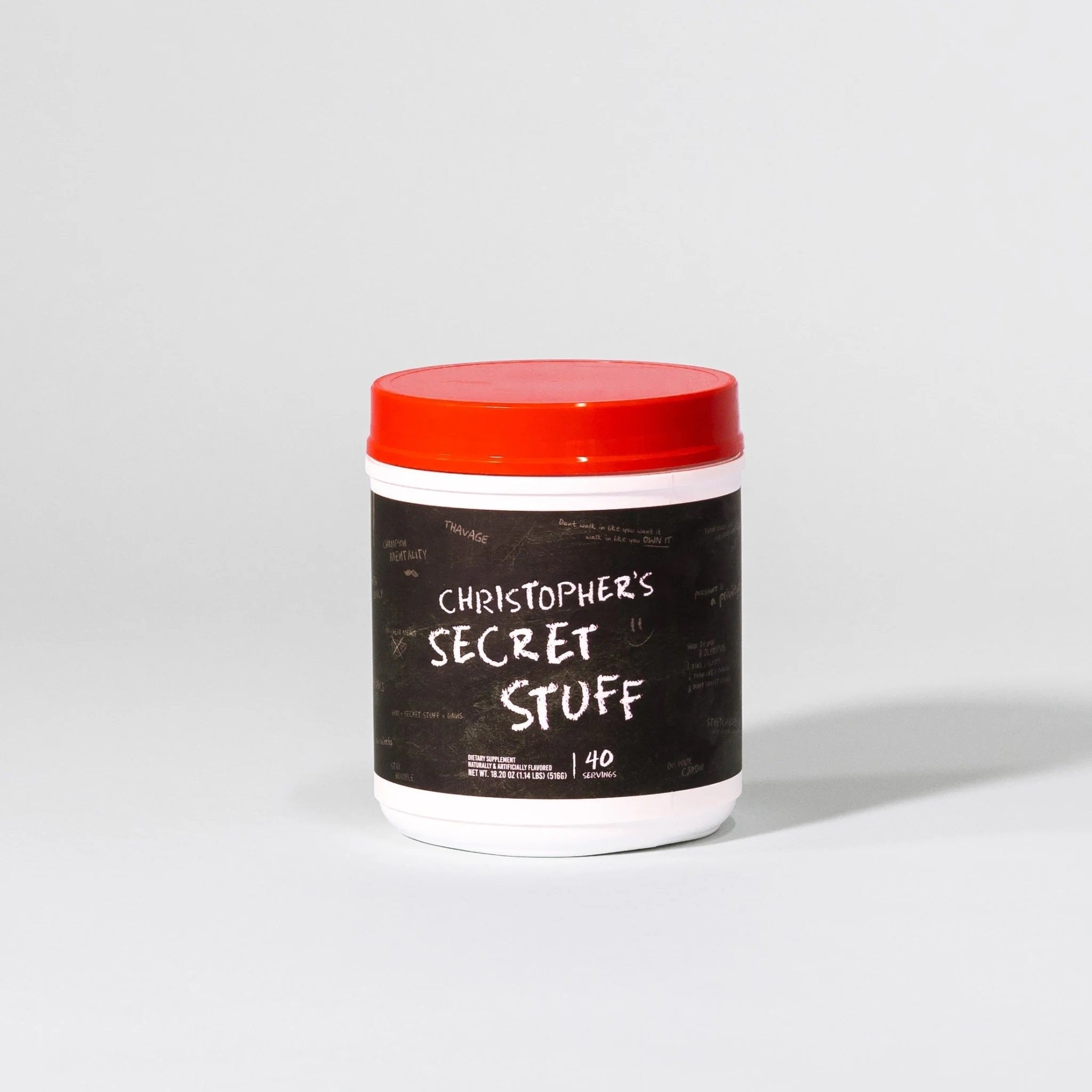 Raw Nutrition - Christopher's Secret Stuff