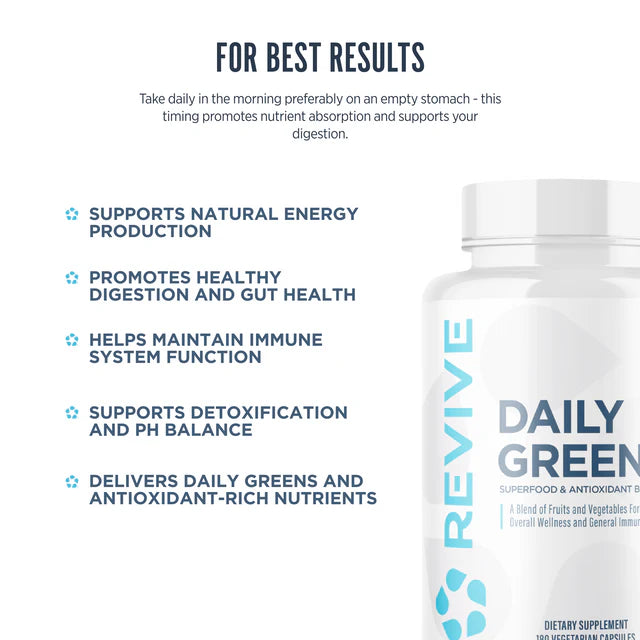 Revive MD - Daily Greens Caps