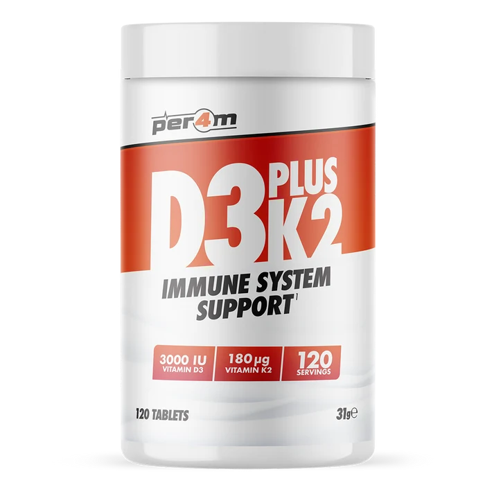 Per4m - Vitamin D3 Plus K2 Tablets