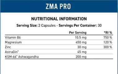 Applied Nutrition - ZMA-Pro