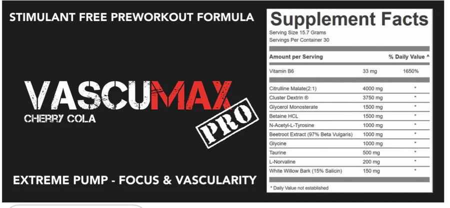Strom Sports - VascuMax Pro